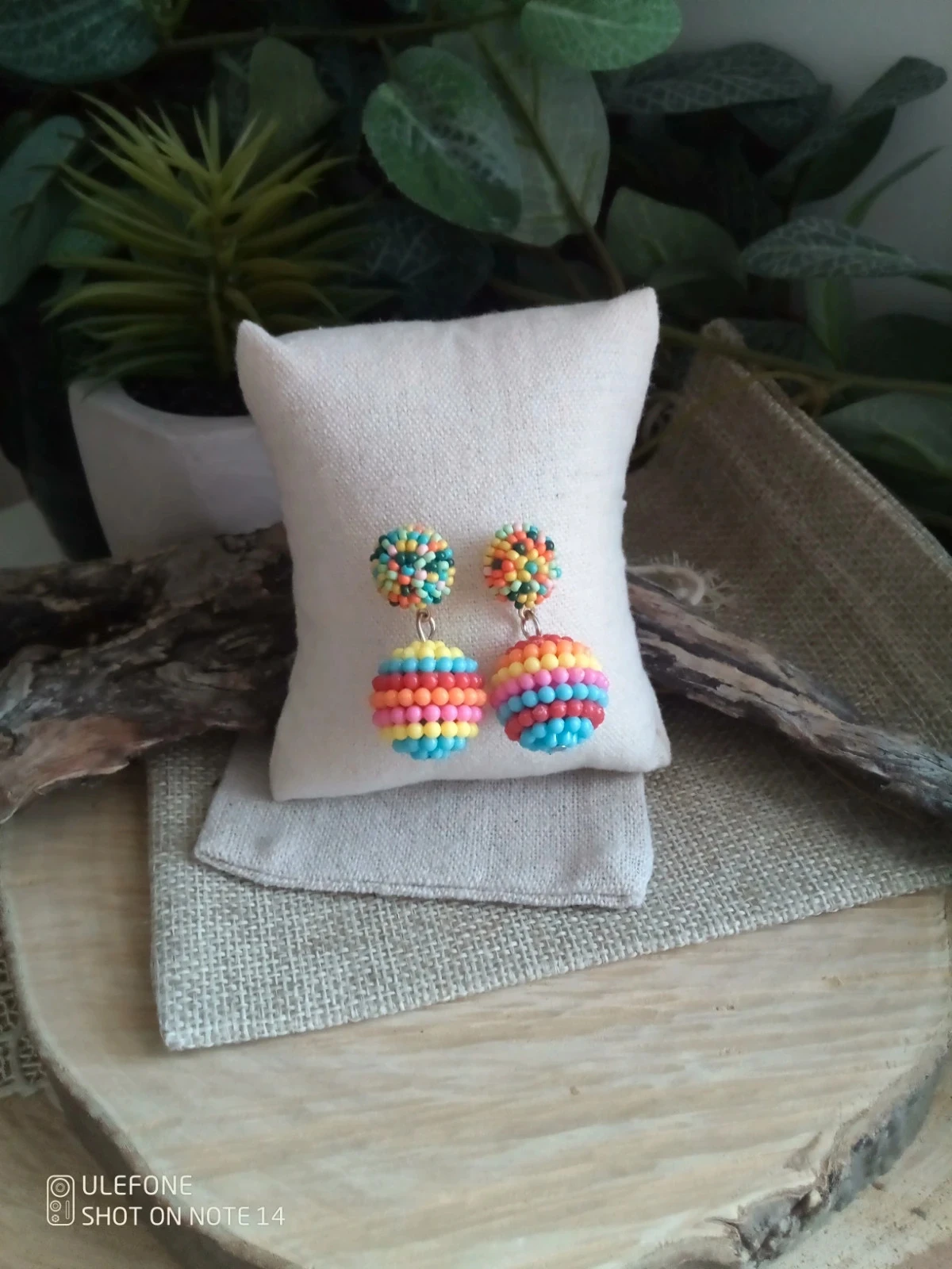 Colorful Pearl Earrings – photo 3